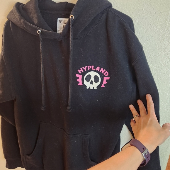 Hypland x Hunter x Hunter Feitan Hoodie Black Sweater Medium - Picture 7 of 8